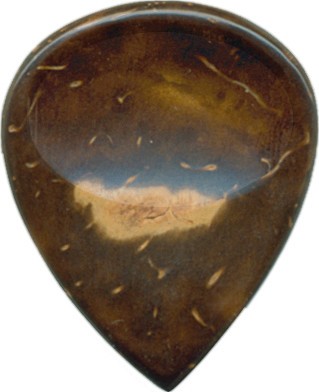 Sarod Pick Coconut Shell