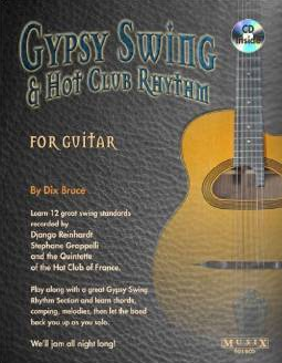 Bruce Dix Gypsy Swing & Hot Club Rhythm For Guitar Tab Book/CD