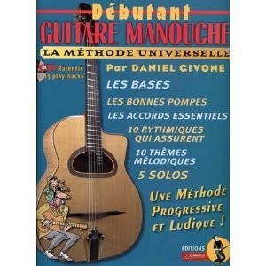 Givone : Débutant guitare manouche (+ 1 CD)