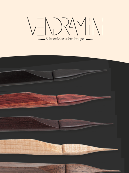 Vendramini Selmer/Maccaferri guitar bridge